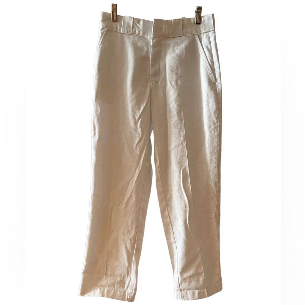 Dickies x urban outfitters white pants